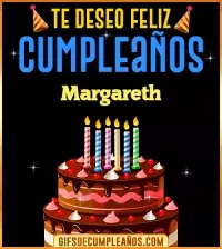 Te deseo Feliz Cumpleaños Margareth